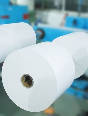 뜨거운 녹기 접착제로 코팅 된 크래프트 종이, 일반적인 끈적끈적한 방수 롤 라벨