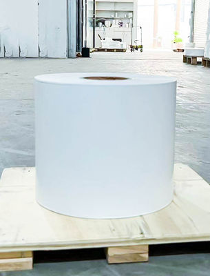 좋은 가격 자기 접착성 합성 방수 종이 잉크젯 라벨 롤 40u 표면 두께 온라인으로