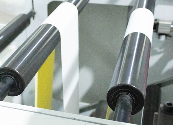 좋은 가격 반짝이는 종이 덤보 인쇄 종이 롤 핫 녹음 접착제 정상 끈적 온라인으로